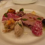 オステリア・バスティーユ - お肉の前菜盛り合わせ