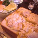 鴻城 - ツナトースト　２８０円（本日のサービス品価格）