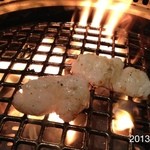 町屋やきにく密陽家 - 2013.2.7(木)20時 要予約3500円コースとイチオシ塩ホルモン盛合