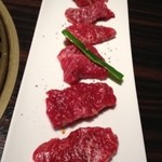 町屋やきにく密陽家 - うちひら 2013.2.7(木)20時 要予約3500円コースとイチオシ塩ホルモン盛合