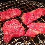 町屋やきにく密陽家 - うちひら 2013.2.7(木)20時 要予約3500円コースとイチオシ塩ホルモン盛合