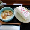 湖畔の里つきがせ - ポタージュ＆桜のデザートサンド