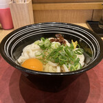 Nidaime Jimpachi - 伊勢うどん卵のせ（550円）