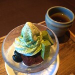 甘味茶房 見世蔵 久森 - ■ほうじ茶ゼリーの和風パフェ