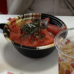 めんたいパーク びわ湖 - 鬼盛りめんたい丼