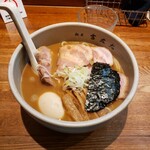 麺屋吉左右 - 味玉ラーメンとトッピングチャーシュー