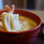 京うどん 生蕎麦 岡北 - 柔らか京うどん