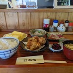 Sumika Harubaro - だし唐定食1080円