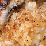 うなぎ 横輪おりおり - うなぎの脂をまとったタレごはん
      このごはんでごはん3杯イケる