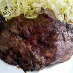 鯨食堂 - 鯨ステーキ：あっぷ図 by ももち（許してにゃん）