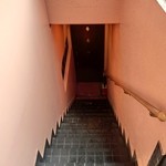 アフェット - <'13/02/06撮影>外観の地下1階入口への風景です