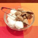 アフェット - <'13/02/06撮影>Ｂランチ 1200円 の角砂糖