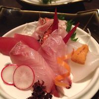 ひしの寿司 - 5000円のコース。お造り。
