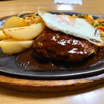 Mitsuwa Guriru - ハンバーグステーキ