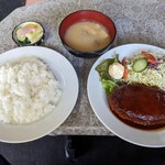 Hokushinken Shiyokudou - ハンバーグ定食