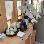 うなぎ 横輪おりおり - お茶はセルフ