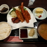 Soul満 - ２０１３．０２　フライ定食＠１，０００