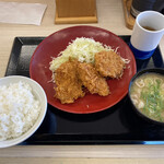 かつや - ヒレカツ定食全景です