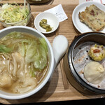 宝味八萬 - Aランチ(エビワンタン麺)