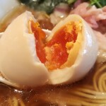 中華そば 竹むら - 味玉はかため