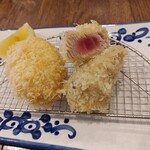 とんかつ 王龍 - まぐろトロかつ