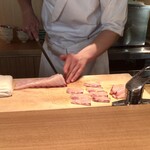 日本料理FUJI - 活け〆のハタ