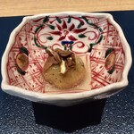 日本料理FUJI - ジャガイモの饅頭〜蕗の薹入