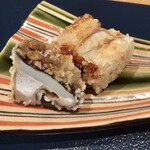 日本料理FUJI - 玉取茸、ドンコの揚げ物