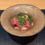 日本料理FUJI - 花山椒と黒毛和牛のしゃぶしゃぶ