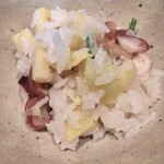 日本料理FUJI - 筍と野蒜(のびる)・水蛸のご飯