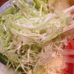 Torihei - なぜかアップの生野菜