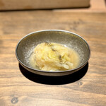 薪鳥新神戸 - 白菜の煮浸し