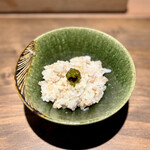 薪鳥新神戸 - 土鍋鶏そぼろご飯 生姜とかんずり