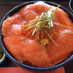 サーモン亭 - 鮭親子漬丼