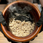 薪鳥新神戸 - 土鍋鶏そぼろご飯