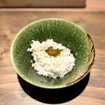 薪鳥新神戸 - 土鍋鶏そぼろご飯 生姜とかんずり