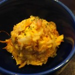 うみからそらへ - サラダはサーモン？のほぐし身サラダ