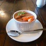 バンビーノ - イチゴとナッツのチョコレートムース