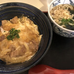ふくまる うどん - 親子丼ミニうどんセット　830円