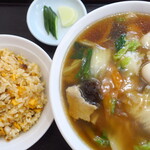 一寛 - 五目ソバ＆半チャーハン