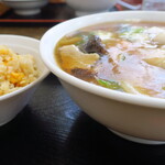 一寛 - 五目ソバ＆半チャーハン