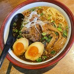 Kirin - 黒豚軟骨ラーメン＋味玉