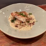 Ata - オニカサゴとホタルイカのリゾット