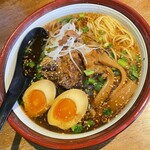 Kirin - 黒豚軟骨ラーメン＋味玉