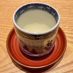 炎水 - 本日使った魚のあら汁 白味噌仕立て