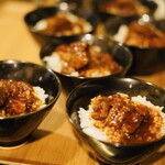 Gyuutan Yaki Nodaniku - コースの締めの定番、牛タンシチューご飯