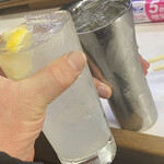 霧島の豚鳥店 - 乾杯！