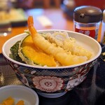 和食さと - 昼得天丼