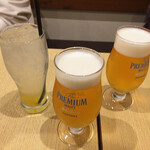 Shunsai Shin Wakka - 生ビールはプレモル☆
                        そして、柚子ソーダ