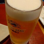 勝鮨 - 生ビール600